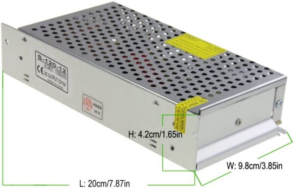 FUENTE DE PODER DE 12 VOLT ---10A - Imagen 7