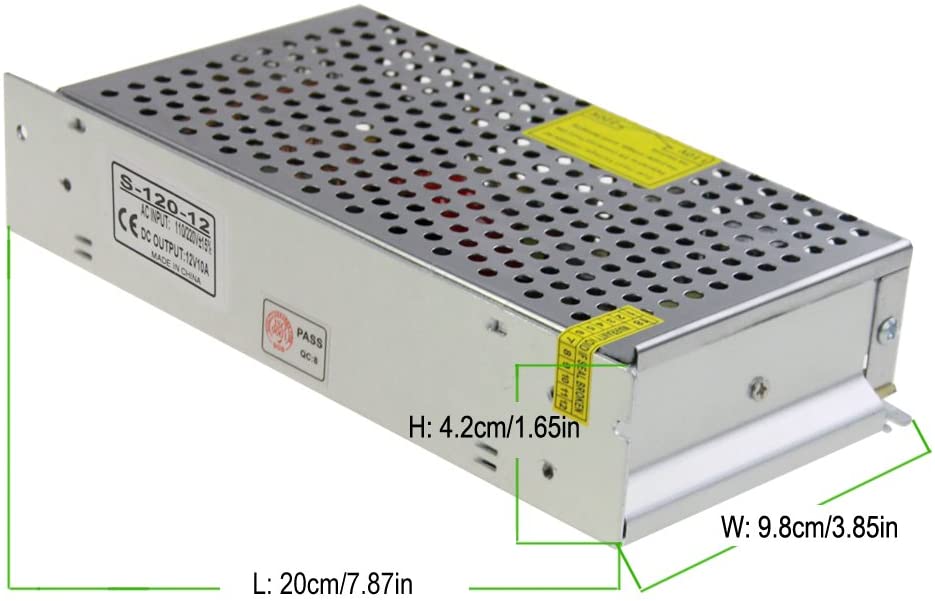 FUENTE DE PODER DE 12 VOLT ---10A - Imagen 7