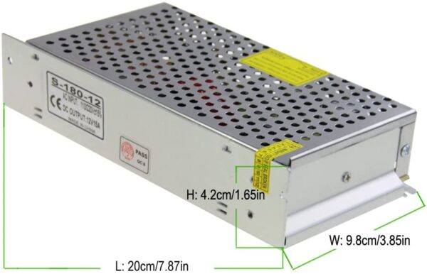 FUENTE DE PODER DE 12 VOLT ---15A - Imagen 5