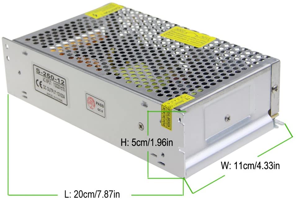 FUENTE DE PODER DE 12 VOLT ---20A - Imagen 6