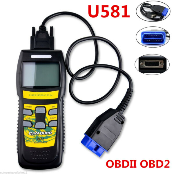 ESCÁNER AUTOMOTRIZ  CAN OBD2  U-581 - Imagen 4