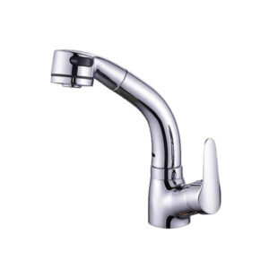 Llave Extraible  Para Lavaplatos Cromada