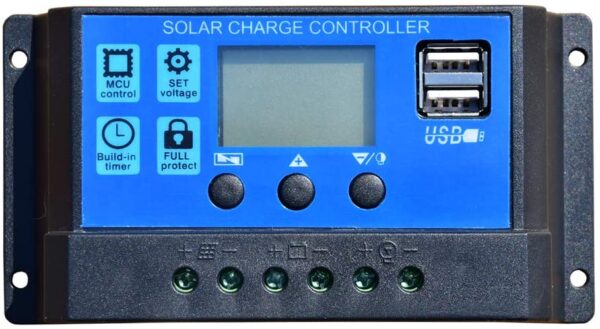 Kit Panel Solar de 20w Mas Controlador de Carga. - Imagen 3