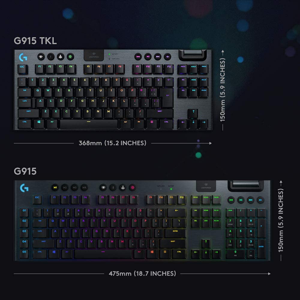 Teclado Logitec  G 915  TKL - Imagen 6