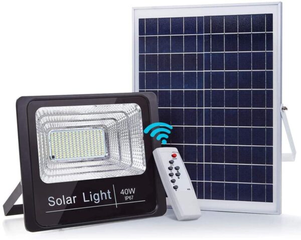 Kit Foco Solar Flood Light 40w