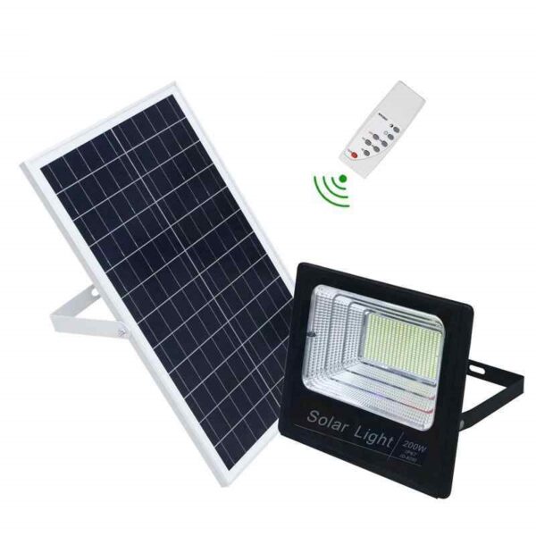 Kit Foco Solar Flood Light 200W