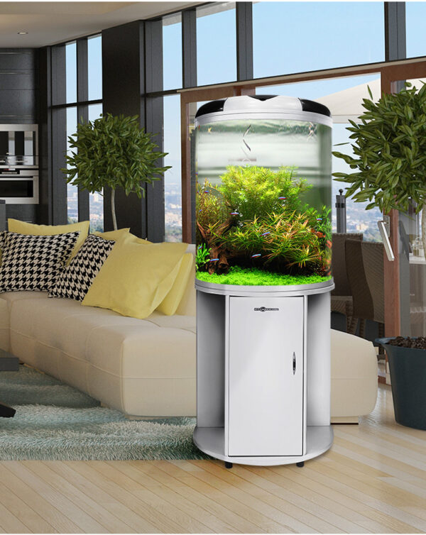 Acuario curvo minjiang - Imagen 2