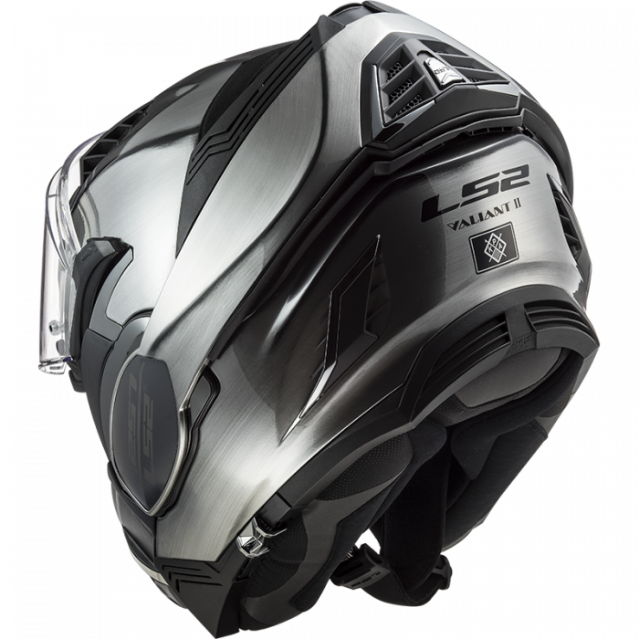 Casco LS2 FF900 Valiant II Jeans Titanium  Talla XL - Imagen 5