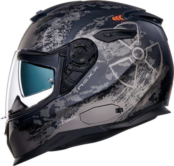 Casco Nexx Sx.100 Tóxico Serie  Negro Negro Negro