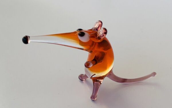 Figura de vidrio Rata - Imagen 3