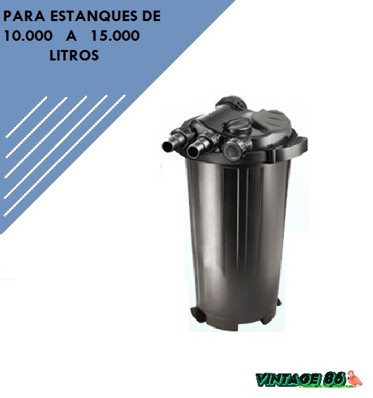 Filtro presurizado Atman EF-6000 con UV