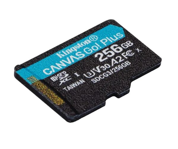 Tarjeta Micro SDXC 256 GB Kingston Canvas Go Plus 170mb/s - Imagen 3