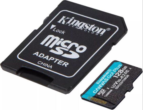 Tarjeta Micro SDXC 128 GB Kingston Canvas Go Plus 170mb/s - Imagen 3