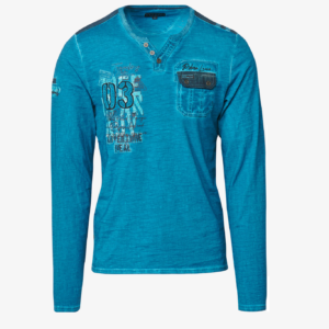Polera Koroshi Blue Hombre