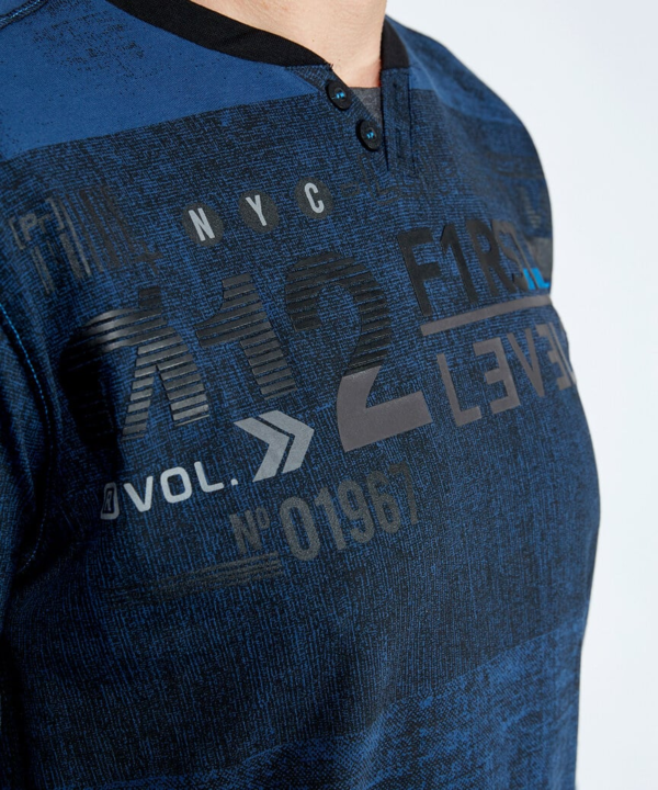 Polera Projek Raw graphic blue Hombre - Imagen 2